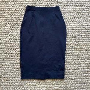 J.Crew Indigo Pencil Skirt